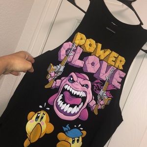 Powerglove cut sleeve tank  Concert Tee